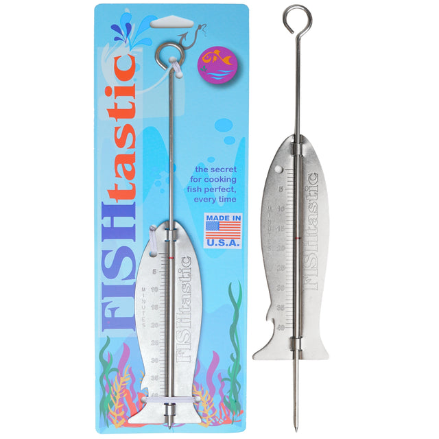 fish cooking time tool for cooking fish with packaging